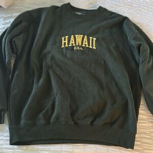 brandy melville oversized hawaii sweatshirt